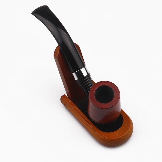 Hot-selling removable cover filter pipe filter cigarette holder bakelite pipe bend handle acrylic pipe
Hot-selling removable cover filter pipe filter cigarette holder bakelite pipe bend handle acrylic pipe