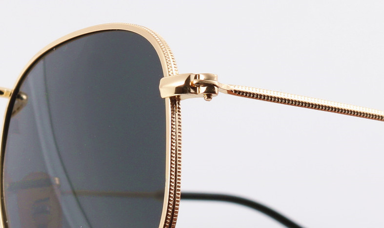 BARCUR Classic Retro Reflective Sunglasses Man Hexagon Sunglasses Metal Frame Eyewear Sun Glasses With Box Oculos De Sol gafas T191230