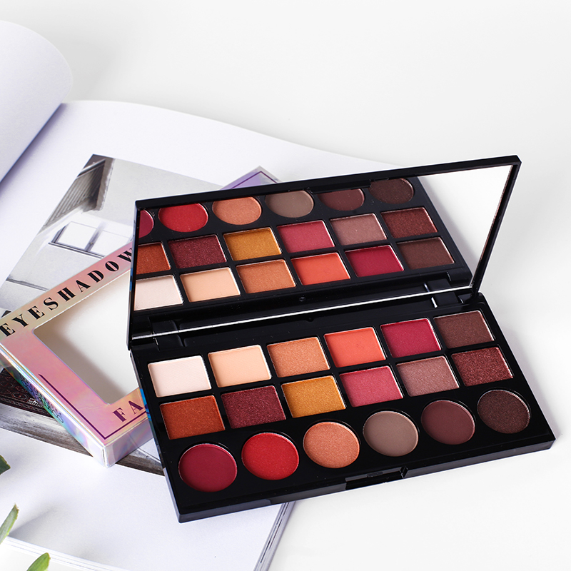 newest Makeup Pallete 18 Color Magic Spell Shimmer Eyeshadow Palette Makeup Glitter Matte Eye Shadow Nude Cosmetic
newest Makeup Pallete 18 Color Magic Spell Shimmer Eyeshadow Palette Makeup Glitter Matte Eye Shadow Nude Cosmetic