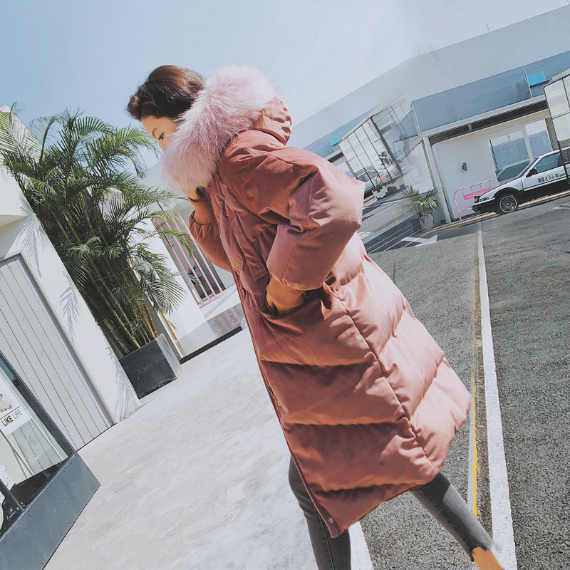 Women Korean Long Winter Coat Female Parka Puffer Velvet Padded Jacket Large Fur Collar Warm Loose Parkas KJ4571, Blue
Women Korean Long Winter Coat Female Parka Puffer Velvet Padded Jacket Large Fur Collar Warm Loose Parkas KJ4571, Blue