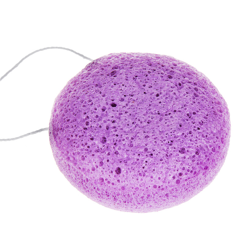 Hot Natural Konjac Konnyaku Facial Puff Face Cleanse Washing Sponge Exfoliator Cleansing Sponge Puff Facial Cleanser