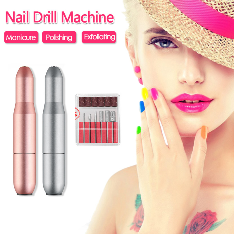 Portable Electric USB Nail Drill Machine Polish Grinding Nail Art Manicure Tool Exfoliating Professional Art TSLM1
Portable Electric USB Nail Drill Machine Polish Grinding Nail Art Manicure Tool Exfoliating Professional Art TSLM1