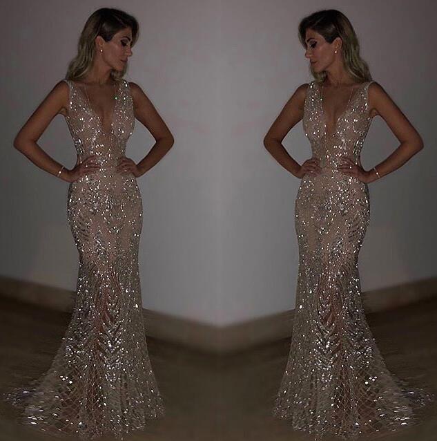 Women Sleeveless Evening Party Deep V Slim Fitting Long dress for Cocktail formal sexy elegant bodycon dresses, Gold
Women Sleeveless Evening Party Deep V Slim Fitting Long dress for Cocktail formal sexy elegant bodycon dresses, Gold
