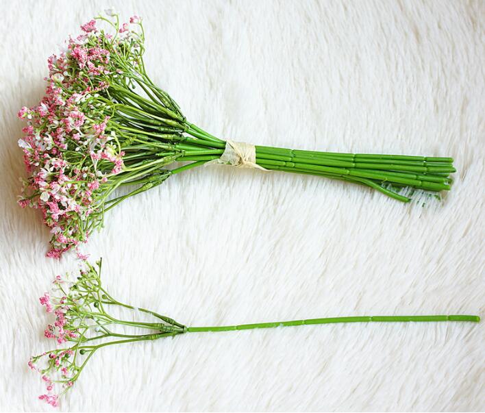Manufacture supply Artificial flowers baby's breath Bride Bouquets Babysbreath Bouquet For Wedding Decorations Gypsophila Bouquet Flowers