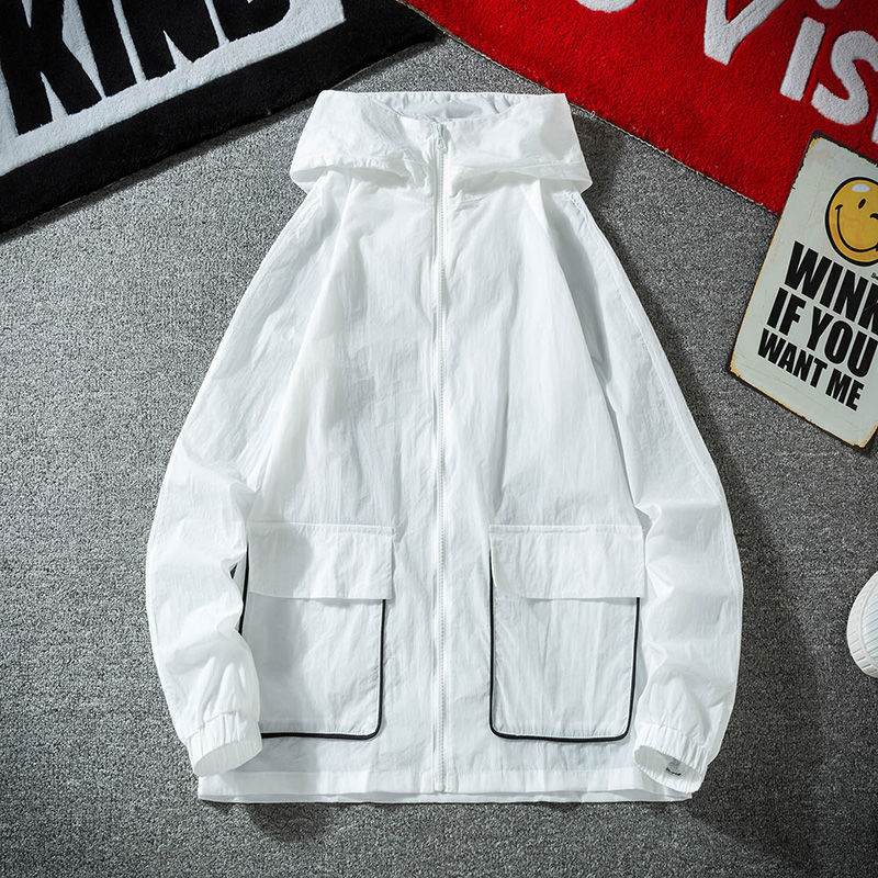 Spring Summer Track Jacket Men's Fashion Solid Color Casual Thin Hooded Jacket Men Streetwear Loose Hip Hop Bomber -5XL, Black
Spring Summer Track Jacket Men's Fashion Solid Color Casual Thin Hooded Jacket Men Streetwear Loose Hip Hop Bomber -5XL, Black