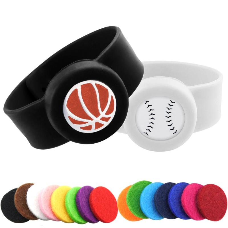 Basketball Stainless Steel Kids Adjustable Essential Oil Bangle Children Men Women Silicone Diffuser Locket Silicone Bracelets
Basketball Stainless Steel Kids Adjustable Essential Oil Bangle Children Men Women Silicone Diffuser Locket Silicone Bracelets