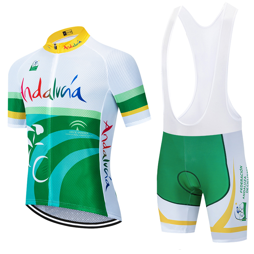 UCI 2020 Pro TEAM ANDALUZA Cycling Jersey set summer breathable MTB bike cycling clothing bib shorts kit Ropa Ciclismo, Black;red
UCI 2020 Pro TEAM ANDALUZA Cycling Jersey set summer breathable MTB bike cycling clothing bib shorts kit Ropa Ciclismo, Black;red