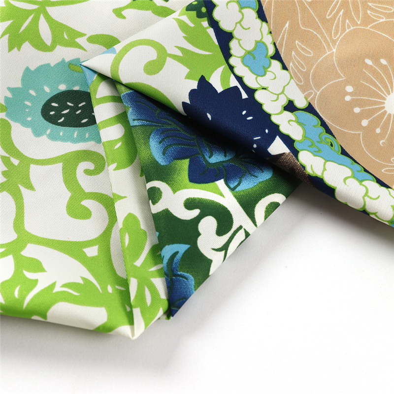 Women Square Scarves For Ladies Shawl Hijab Scarf Retro Porcelain Plate 130cm Twill 100% Silk Scarf