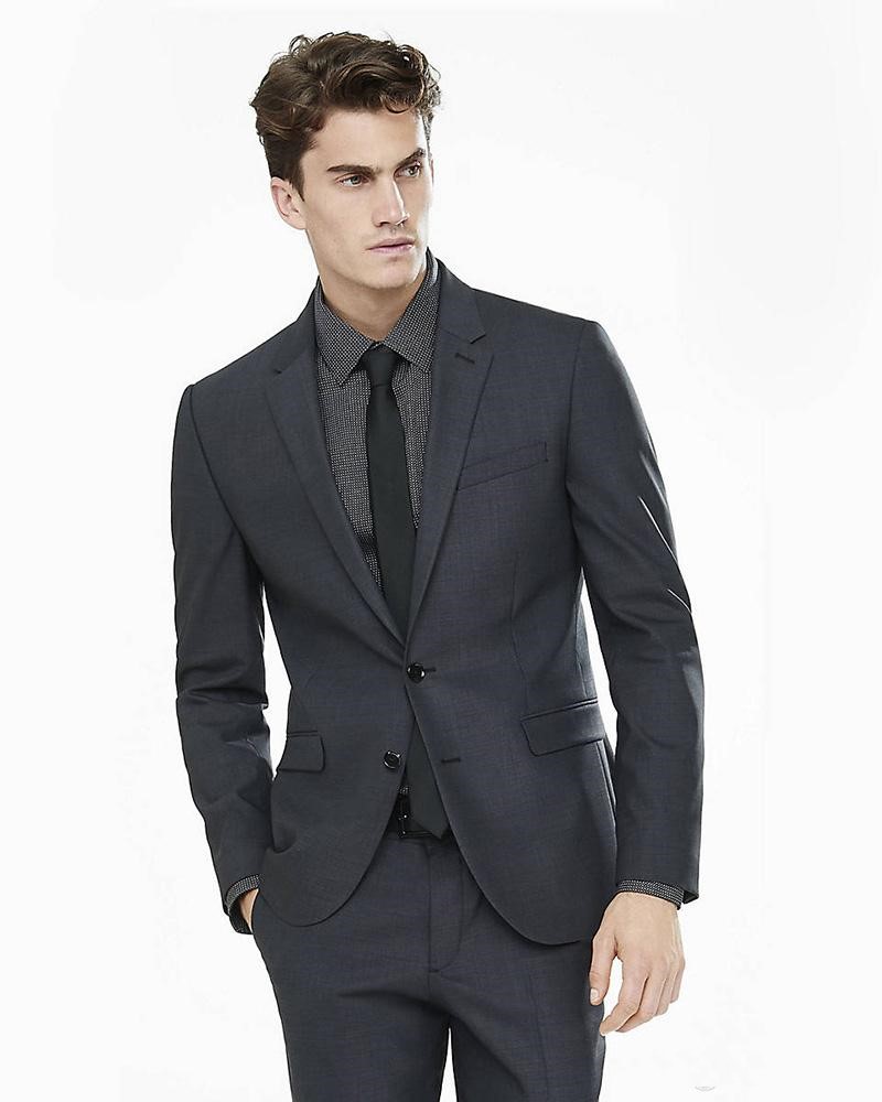 Dark Grey Wedding Tuxedos Slim Fit Suits For Men Groomsmen Suit Two Pieces Cheap Prom Formal Suits (Jacket+Pants+Tie) 054, Same as image
Dark Grey Wedding Tuxedos Slim Fit Suits For Men Groomsmen Suit Two Pieces Cheap Prom Formal Suits (Jacket+Pants+Tie) 054, Same as image