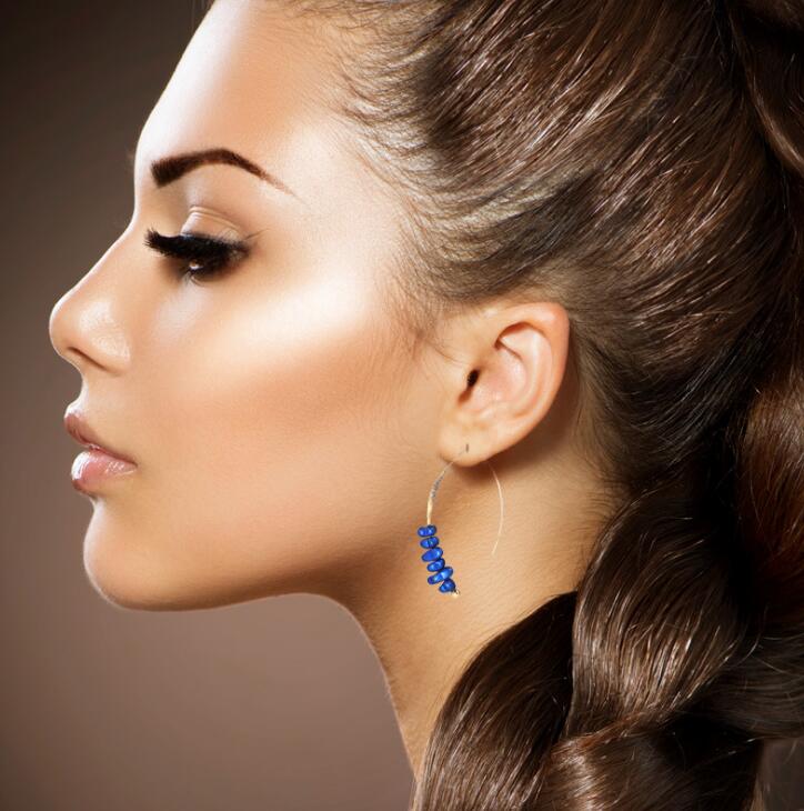 European and American Fashion Earrings with Irregular Red Iron and Stone Earrings 8 Colors Free Shipping
European and American Fashion Earrings with Irregular Red Iron and Stone Earrings 8 Colors Free Shipping