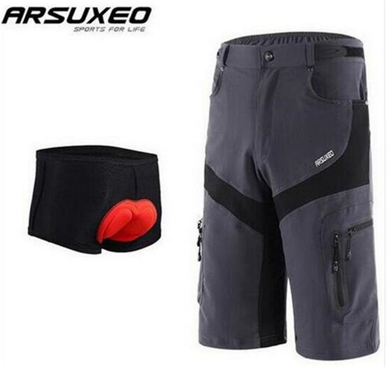ARSUXEO Men Bike Cycling Shorts Underwear Outdoor Sports Downhill MTB MTB Road Mountain Bike Resistant Breathable, Underpants
ARSUXEO Men Bike Cycling Shorts Underwear Outdoor Sports Downhill MTB MTB Road Mountain Bike Resistant Breathable, Underpants