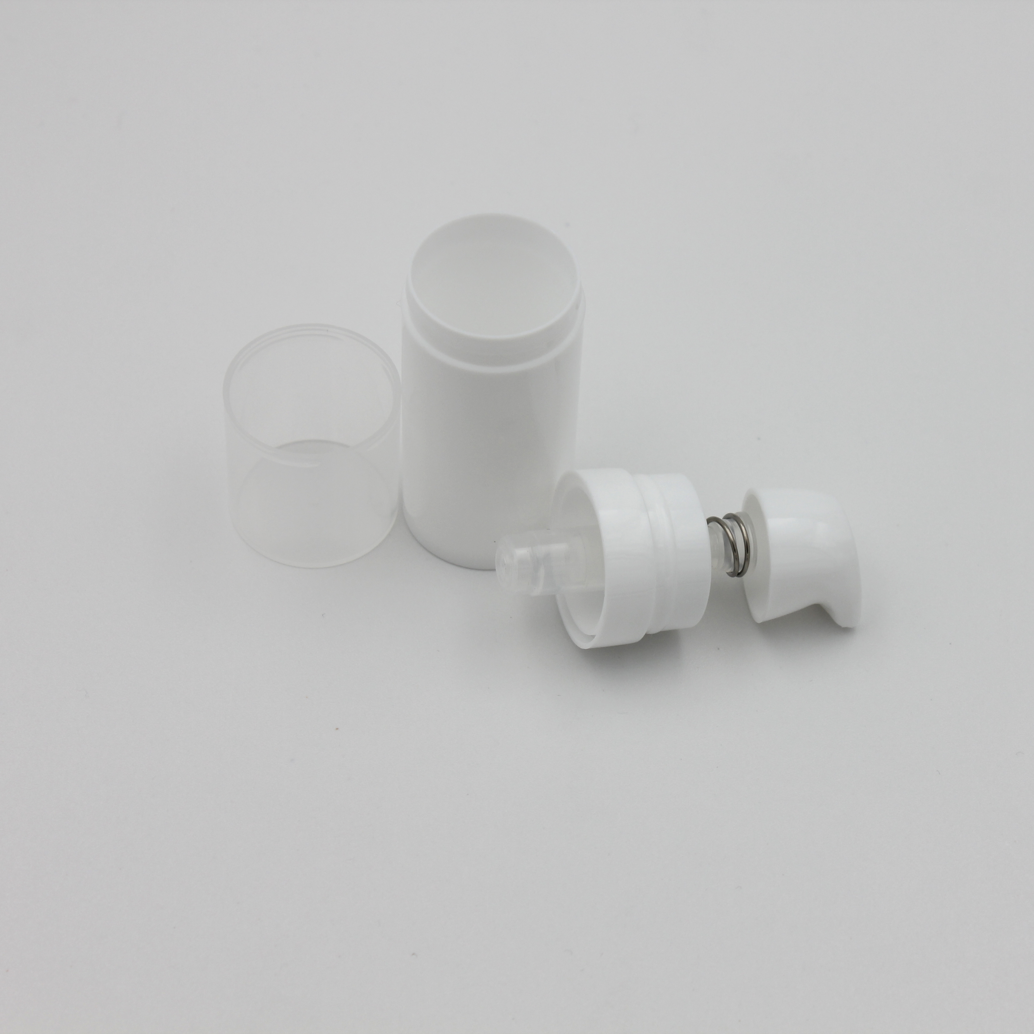 Airless Lotion Pump Bottle for Cosmetic - 5ML & 10ML Mini Sample/Testing Containers