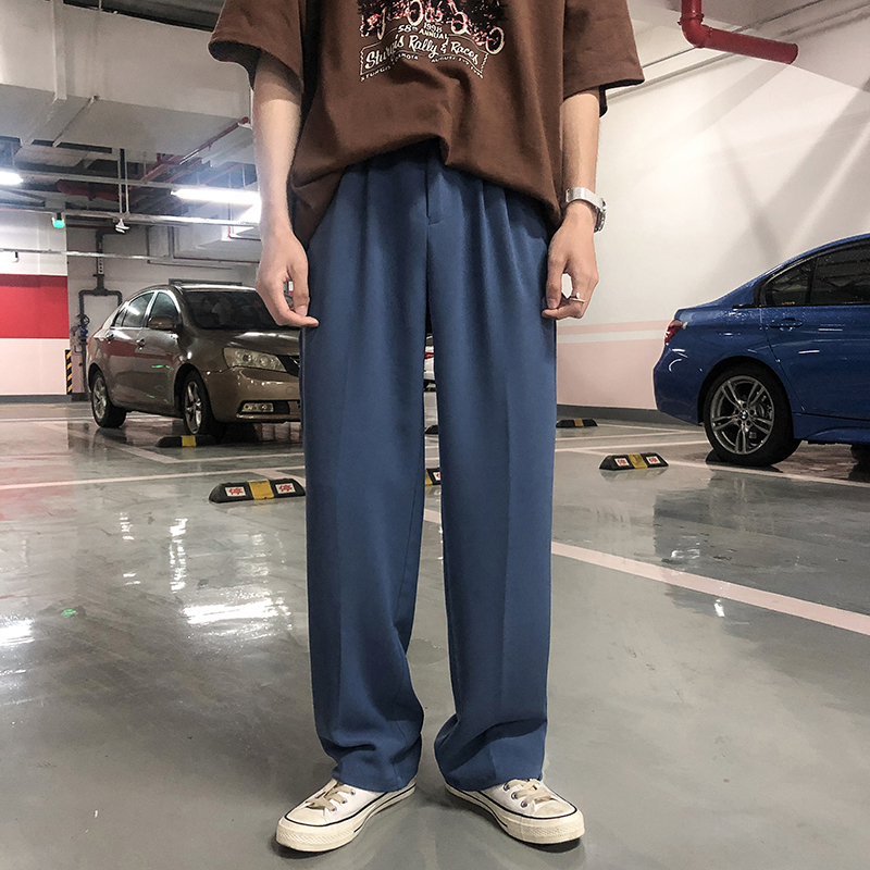 Nice Summer Korean Version Of The Loose Straight Drop Fashion Men Casual Trousers Hip Hop, Black
Nice Summer Korean Version Of The Loose Straight Drop Fashion Men Casual Trousers Hip Hop, Black
