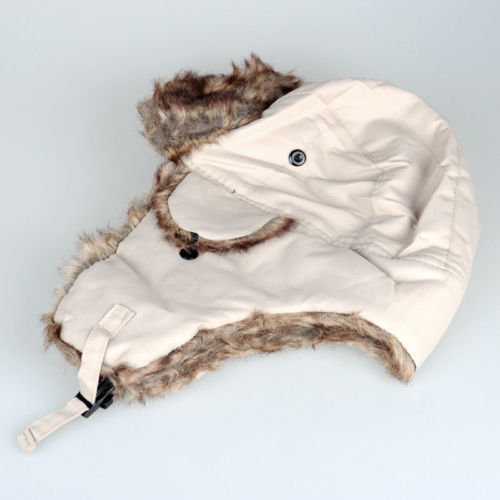 2018 mens winter hats ear flaps Trapper Fur Hat bomber hat winter snow casual sport accessories ski warm cap earflap Hotsale D19011503