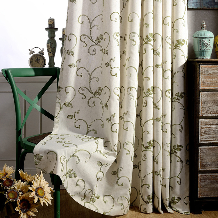 Modern and Simple European Cotton and Linen Embroidery Curtains for Living Dining Room Bedroom, Gray curtain
Modern and Simple European Cotton and Linen Embroidery Curtains for Living Dining Room Bedroom, Gray curtain