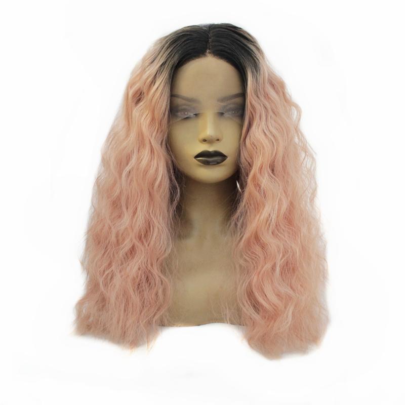 Rose Pink Ombre Loose Wave Heat Resistant Synthetic Lace Front Wigs Heat Resistant Fiber Hair Wig For Women Natural Hairline, T1b 27
Rose Pink Ombre Loose Wave Heat Resistant Synthetic Lace Front Wigs Heat Resistant Fiber Hair Wig For Women Natural Hairline, T1b 27