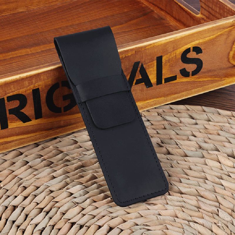 Retro Leather Pencil Fountain Pen Bag Pouch Storage Protective Sleeve Cover Gift E65A
Retro Leather Pencil Fountain Pen Bag Pouch Storage Protective Sleeve Cover Gift E65A