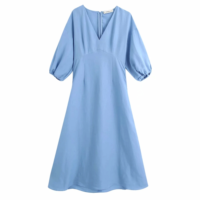 New 2020 Women Country style V Neck Solid Casual Kimono Midi Dress ladies Lantern Sleeve chic vestido brand party Dresses DS3800, As pic ds3800bb
New 2020 Women Country style V Neck Solid Casual Kimono Midi Dress ladies Lantern Sleeve chic vestido brand party Dresses DS3800, As pic ds3800bb