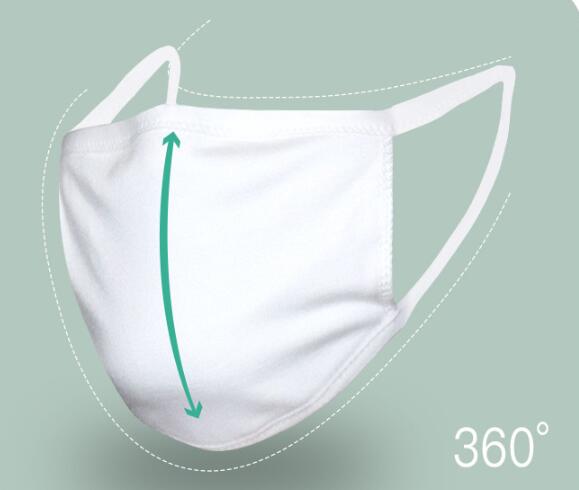 Washable Cotton Face Mask Dual Layers Dustproof Earloop Washable Face Mouth Masks Children Adult Mouth Mask