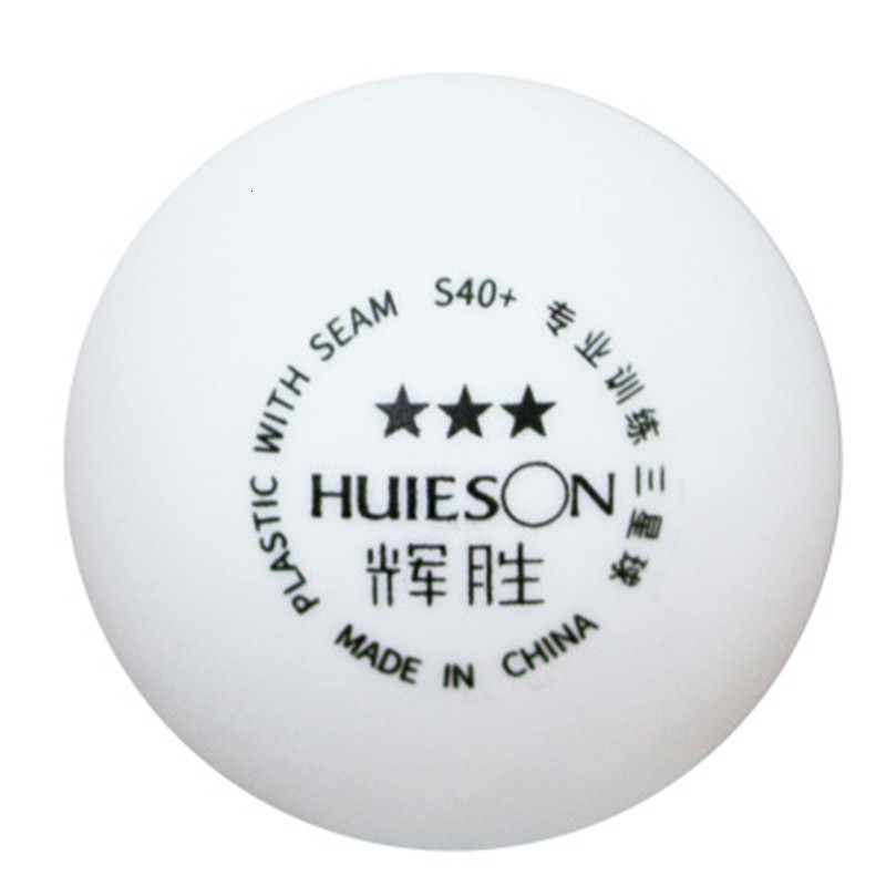 Huieson 100pcs/lot Environmental Ping Pong Balls ABS Plastic Table Tennis Balls Professional Training Balls 3 Star S40+ 2.8g T190927