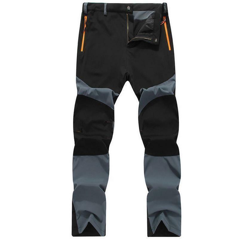 Mens Fashion Trousers Tactical Waterproof Cargo Hiking Skiing Climbing Combat Long Pants