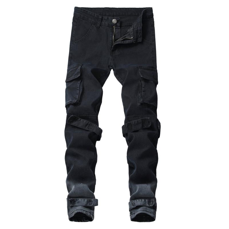 Mens Denim Jeans Solid Color Pockets Washed Casual Full-length Stretch Slim Cowboy Pencil Pants Male Asian Size, Black
Mens Denim Jeans Solid Color Pockets Washed Casual Full-length Stretch Slim Cowboy Pencil Pants Male Asian Size, Black