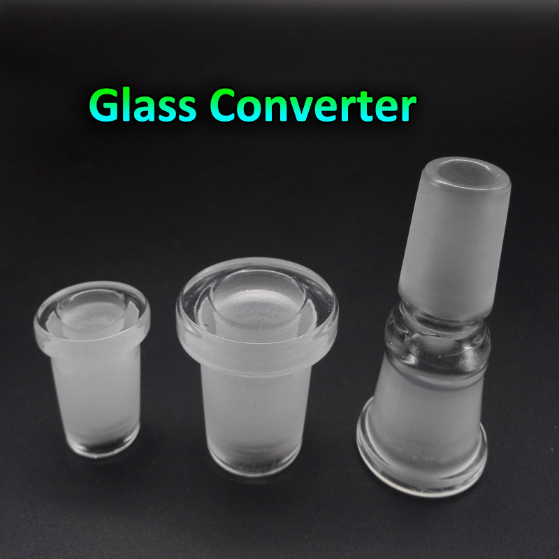 Mini Glass Converter Male Female Joints 10mm To 14mm,14mm To 14mm, 14mm To 18mm For Oil Rigs Glass Bongs Dab Rigs
Mini Glass Converter Male Female Joints 10mm To 14mm,14mm To 14mm, 14mm To 18mm For Oil Rigs Glass Bongs Dab Rigs