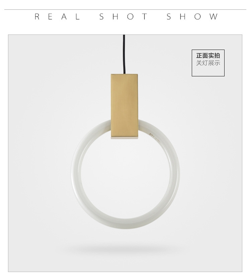 LED Pendant Lights Flying Rings Light Indoor Lighting Office Study Lamp Chandelier Circle Lamps Creativity Factory Outlet