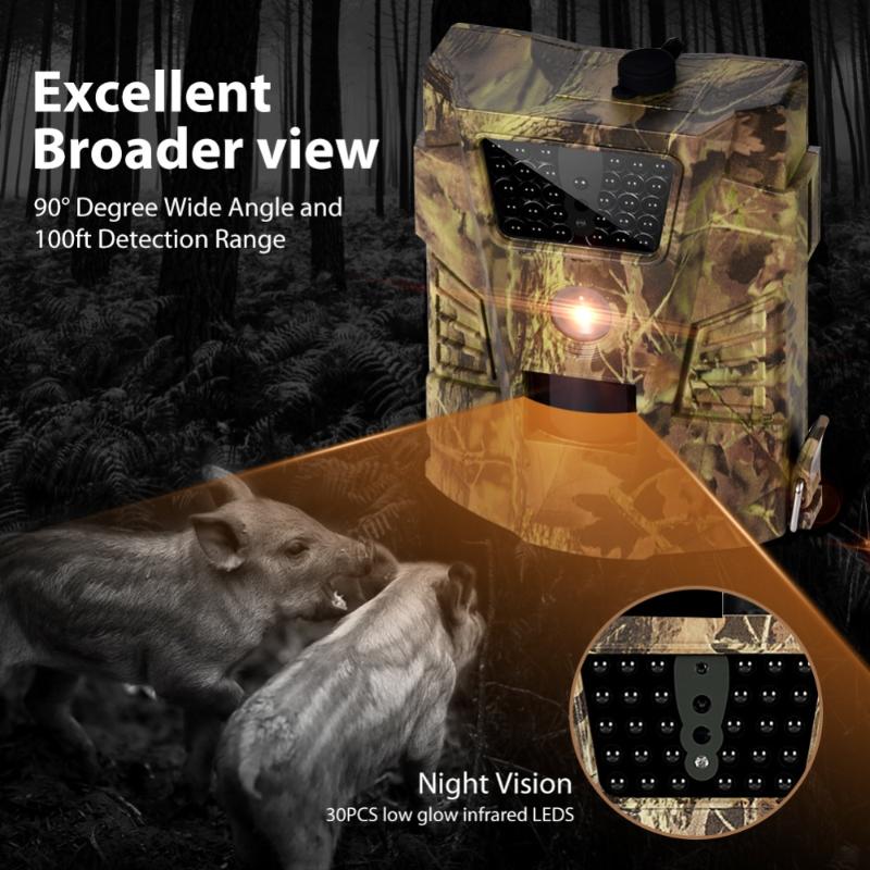 12MP 1080P Trail Hunting Camera Wildcamera Wild Surveillance HT001B Night Version Wildlife Scouting Cameras Photo Traps Track 1
12MP 1080P Trail Hunting Camera Wildcamera Wild Surveillance HT001B Night Version Wildlife Scouting Cameras Photo Traps Track 1