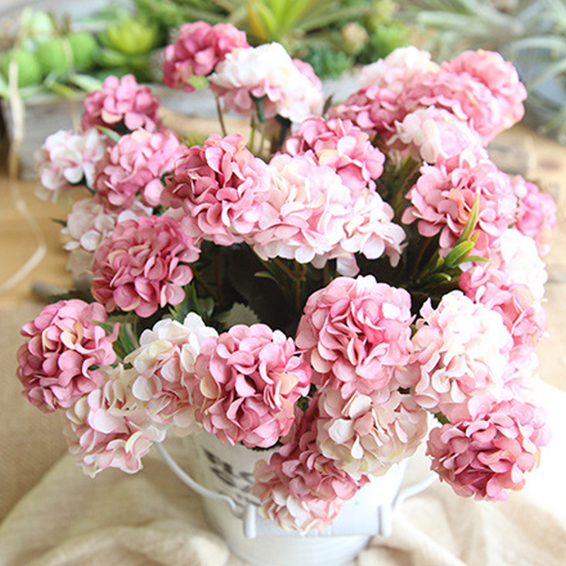 30cm Hydrangeas Artificial Flowers Home Decoration Fake Flower Wedding Hand Holding Flower Desk Decor Valentines Day Gift, Coral
30cm Hydrangeas Artificial Flowers Home Decoration Fake Flower Wedding Hand Holding Flower Desk Decor Valentines Day Gift, Coral