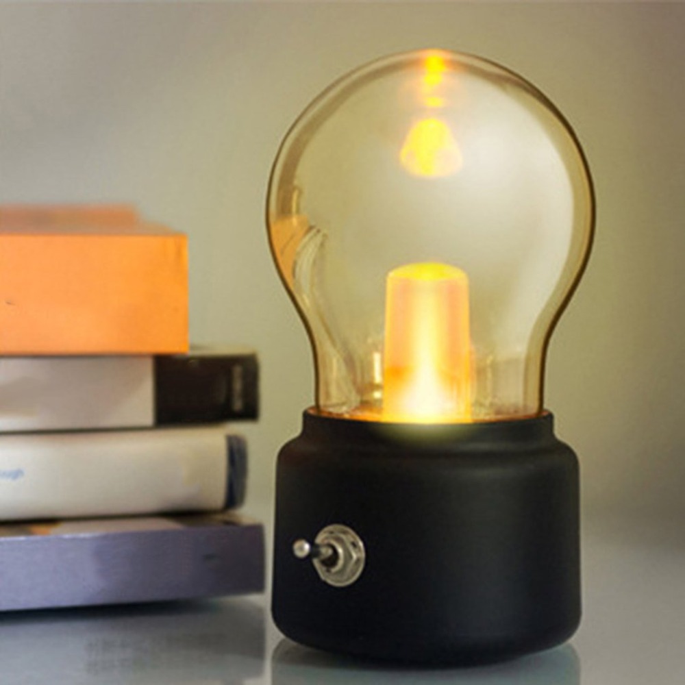Vintage Creative Vintage England Bulb Lamp Night Light USB Charging LED Bedroom Bedside Warm Home Decor Mood Luminaire Writing
Vintage Creative Vintage England Bulb Lamp Night Light USB Charging LED Bedroom Bedside Warm Home Decor Mood Luminaire Writing