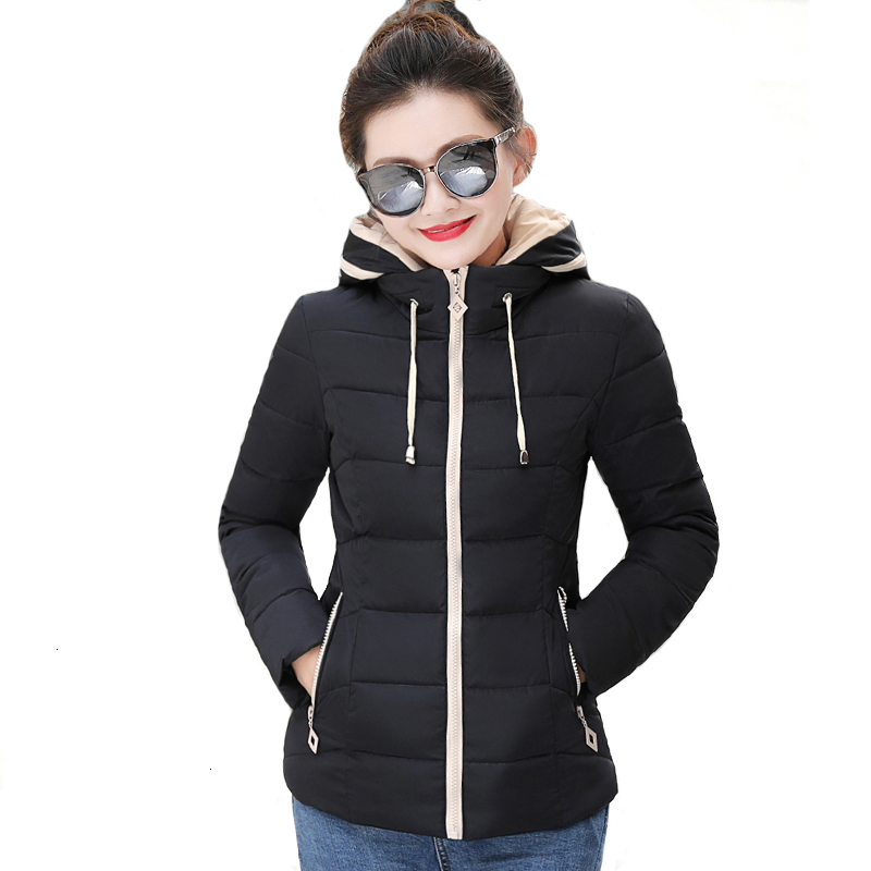 Hooded Outrunner for Women Winterjas Women Catoon Short Women's Jas Parka Jaqueta Feminina Inverno 2019 Slim, Black
Hooded Outrunner for Women Winterjas Women Catoon Short Women's Jas Parka Jaqueta Feminina Inverno 2019 Slim, Black