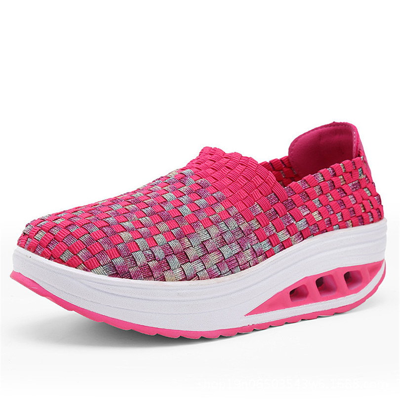 Hot Sale-Breathable Knit Round Toe Slip Slim Female Wedges Height Increase Loafers
Hot Sale-Breathable Knit Round Toe Slip Slim Female Wedges Height Increase Loafers