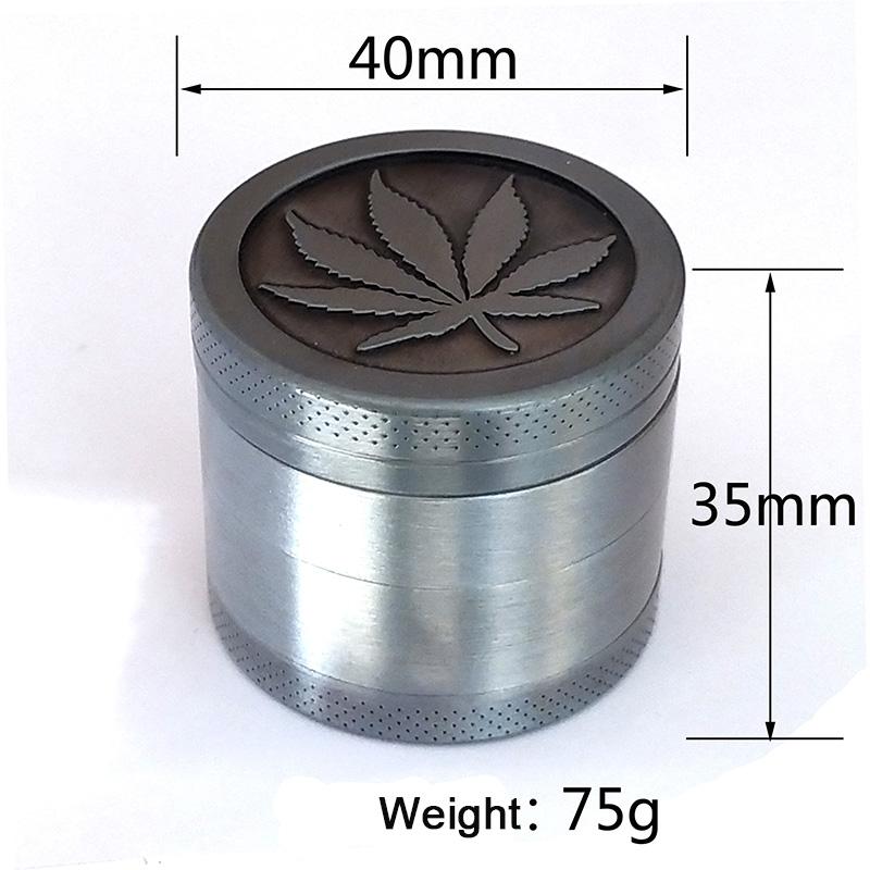 Metal Herb Smoking Accessories 4 layers Tobacco Grinders Magentic grinder with Pollen Catcher Scraper Gray Color
Metal Herb Smoking Accessories 4 layers Tobacco Grinders Magentic grinder with Pollen Catcher Scraper Gray Color