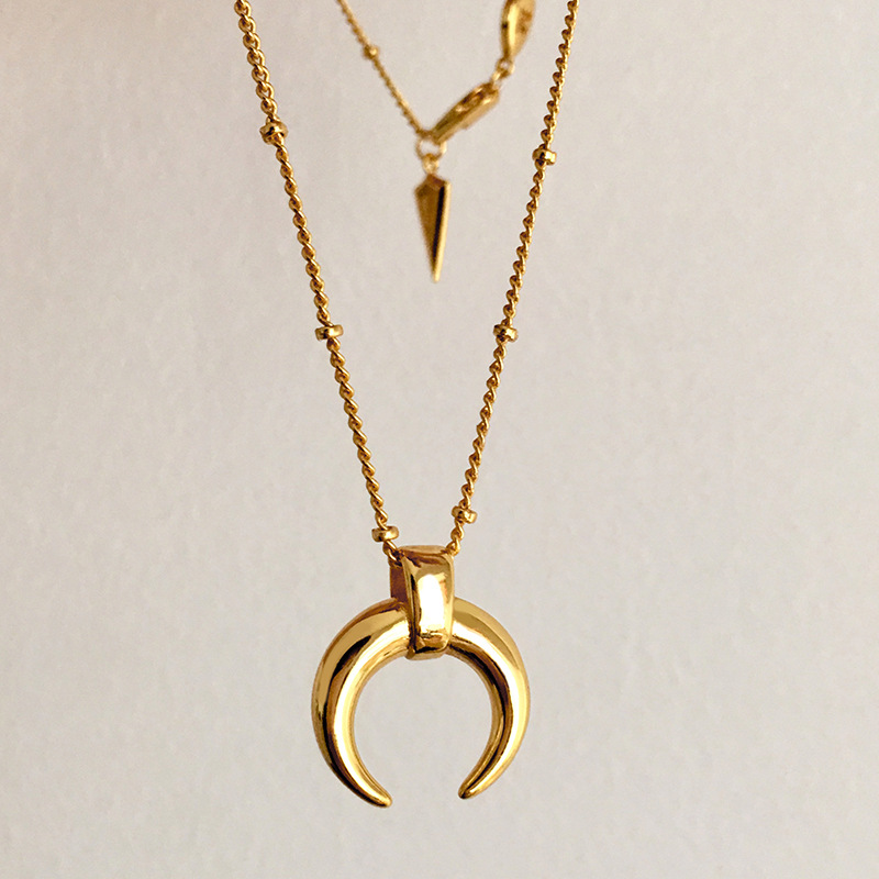 New Street Fashion Rivet Pendant Necklace for Women Ins Popular Metallic Simple Necklace Jewelry Gold Color
New Street Fashion Rivet Pendant Necklace for Women Ins Popular Metallic Simple Necklace Jewelry Gold Color