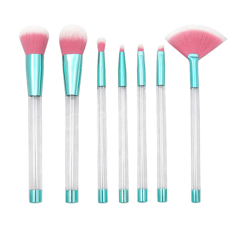 Makeup Brush Set 7pcs DIY Travel makeup brush Professional Eyeshadow Foundation Blush Powder Eyeliner Eyelash Lip Makeup Brush Cosmetic Tool