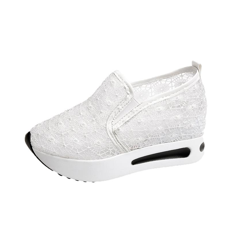 Hot Sale-2019 New Women Casual Platform Shoes Shoes Wedges Women Sneakers Shoes Trainers Loafers Height Increasing