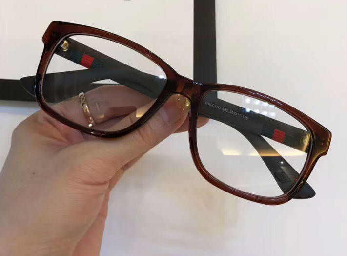 Fashion-Mens Havana Matte Brown Rubber Eye Glasses Frame 0011 Eyeglasses Eyewear Sehbrille Brand New with Box