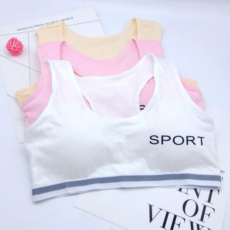 Letters Printing Sports Bra Lovely Girls Underwear Vest Children Cute Underclothes Sport Running Undies Seamless Girls Tank Tops, White
Letters Printing Sports Bra Lovely Girls Underwear Vest Children Cute Underclothes Sport Running Undies Seamless Girls Tank Tops, White