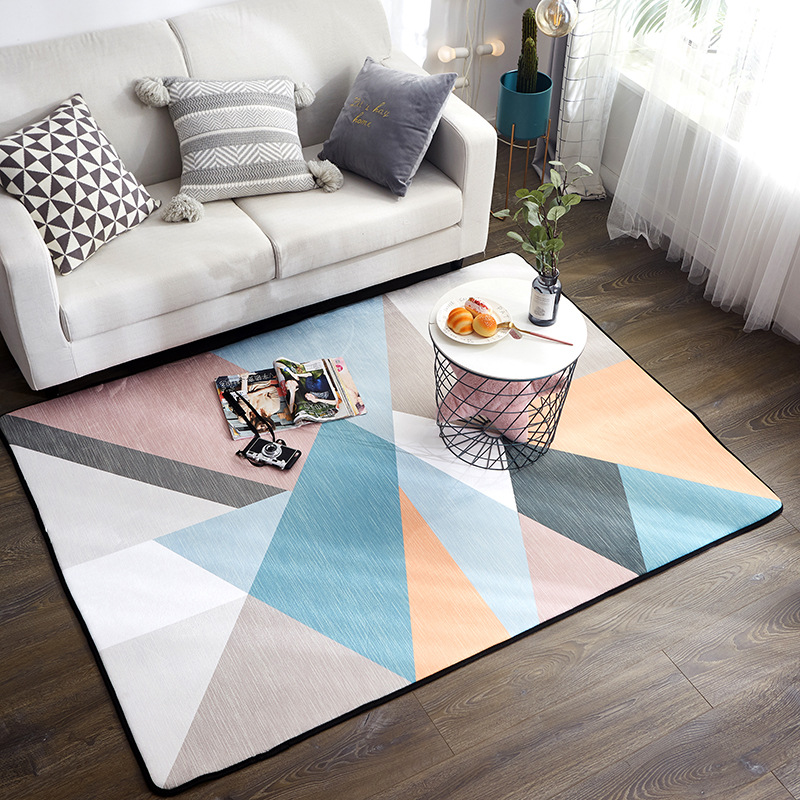 Nordic style thickening velvet carpet living room bedroom mat Sofa Coffee Table Rug Study Floor Mat Kids Crawling Rugs
Nordic style thickening velvet carpet living room bedroom mat Sofa Coffee Table Rug Study Floor Mat Kids Crawling Rugs