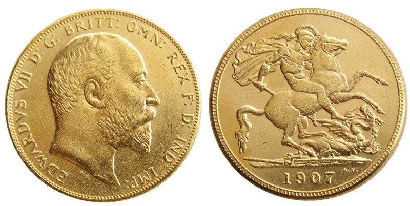 UK Rare 1907 British coin King Edward VII 1 Sovereign Matt 24-K Gold Plated Copy Coins Free Shipping
UK Rare 1907 British coin King Edward VII 1 Sovereign Matt 24-K Gold Plated Copy Coins Free Shipping