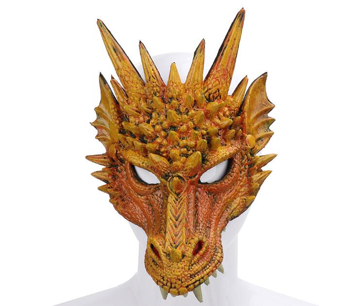 3D Dragon Mask Carnival Party Animal Costume Dragon Cosplay