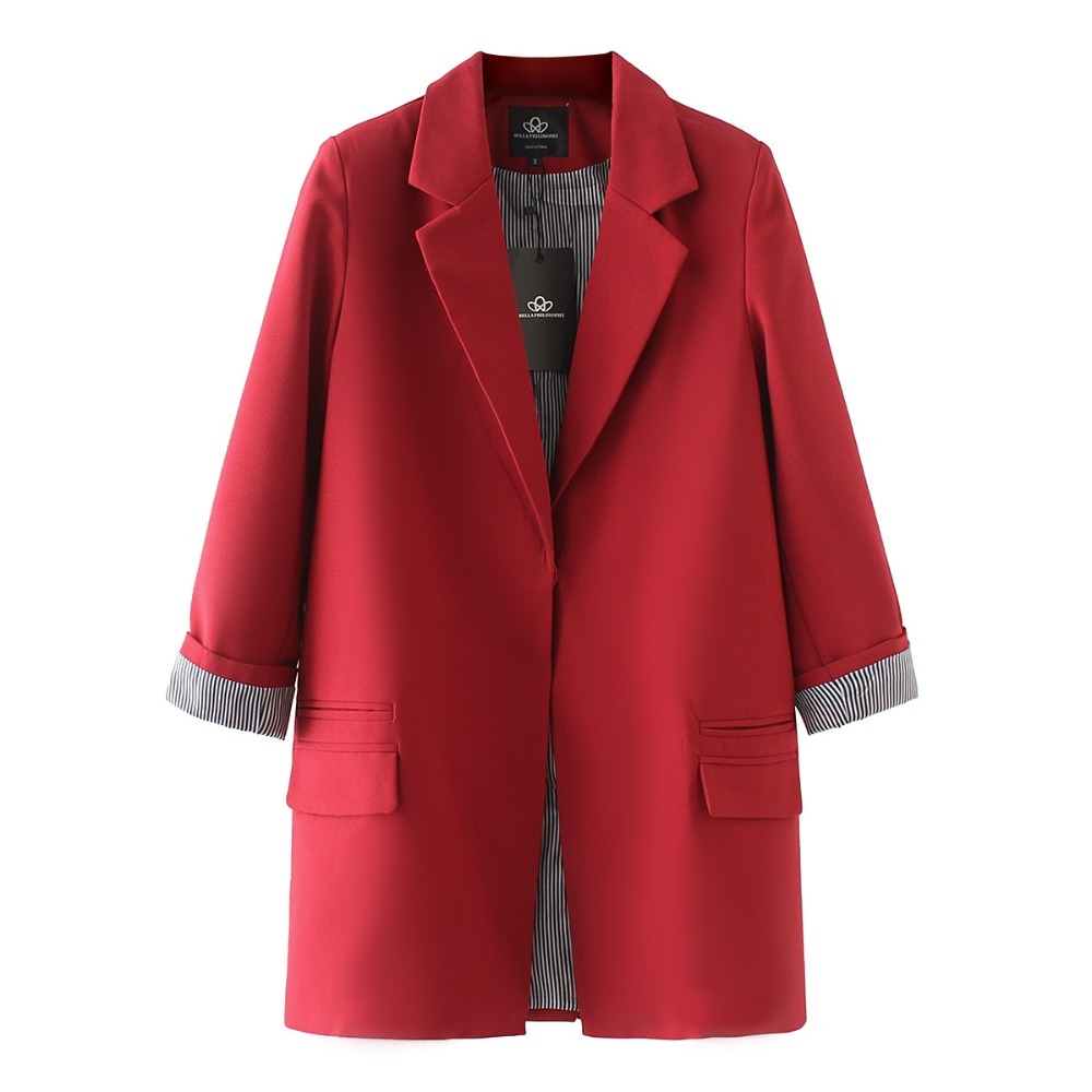 2019 Spring Women Plus Size Long Jacket Double Pockets Windbreaker Long Sleeve Jacket Green Trench Coat Outwears Veste Femme Red, White
2019 Spring Women Plus Size Long Jacket Double Pockets Windbreaker Long Sleeve Jacket Green Trench Coat Outwears Veste Femme Red, White