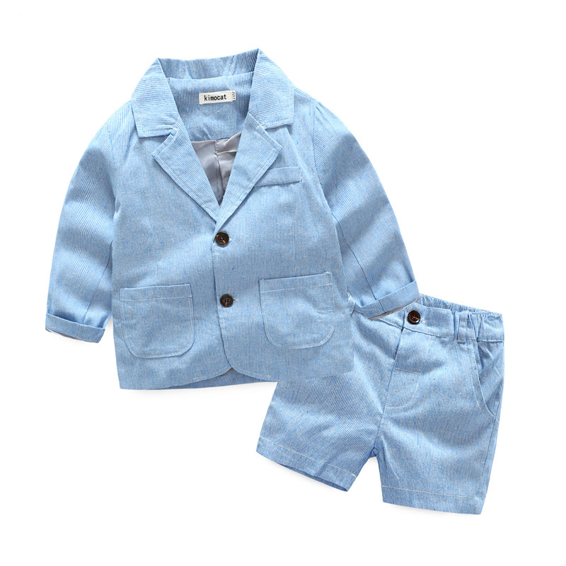 new High quality spring and autumn boy and girl blazer Long-sleeved Striped lapel pocket suit formal, Blue
new High quality spring and autumn boy and girl blazer Long-sleeved Striped lapel pocket suit formal, Blue