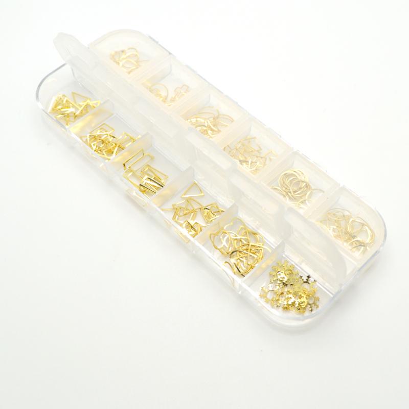 1 Case Mixed 3D Nail Studs Hollow Metal Frame Nail Art Decorations Alloy Gold Triangle Square Manicure Accessories Slider
1 Case Mixed 3D Nail Studs Hollow Metal Frame Nail Art Decorations Alloy Gold Triangle Square Manicure Accessories Slider