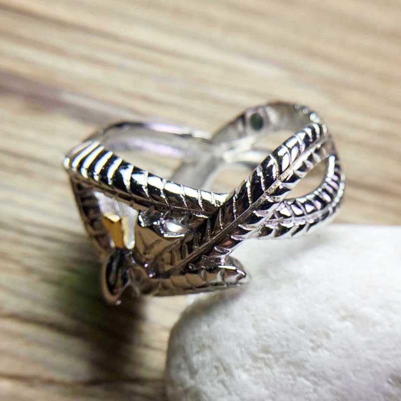 The Lord Of Rings 925 Sterling Silver Aragorn Ring Of Barahir Lotr Wedding Ring Fashion Men Jewelry Fan Gift High Quality