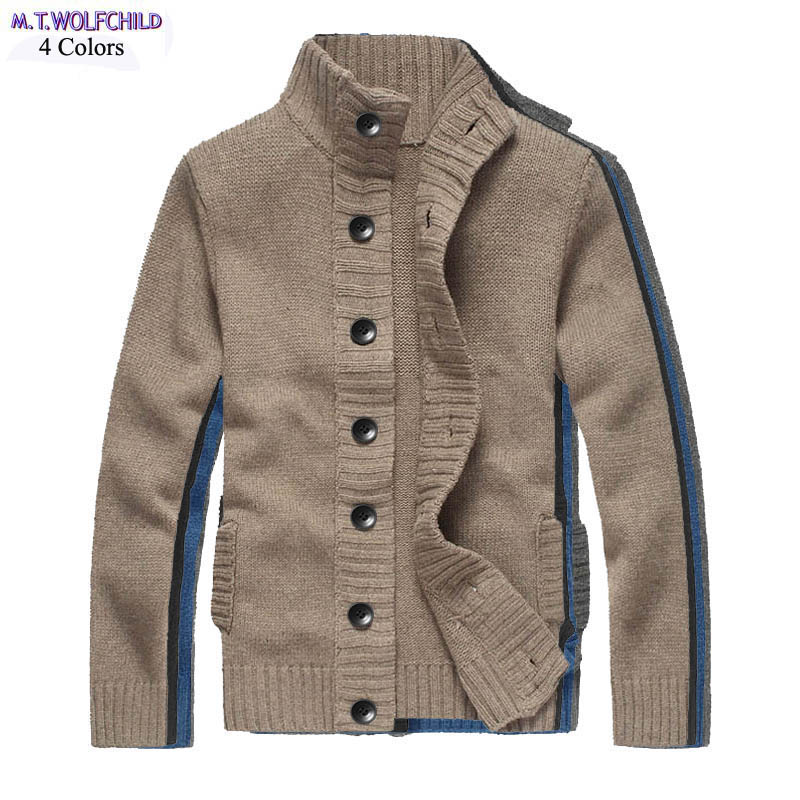 Free shipping Autumn New mens stand-collar knitted coats casual cardigan thick knitting sweaters fashion spring mens clothing, Black
Free shipping Autumn New mens stand-collar knitted coats casual cardigan thick knitting sweaters fashion spring mens clothing, Black