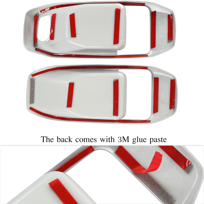 4Door Inner Door Bowl Decorative Silver For Jeep Wrangler JL 2018 Factory Outlet High Quatlity Auto Internal Accessories