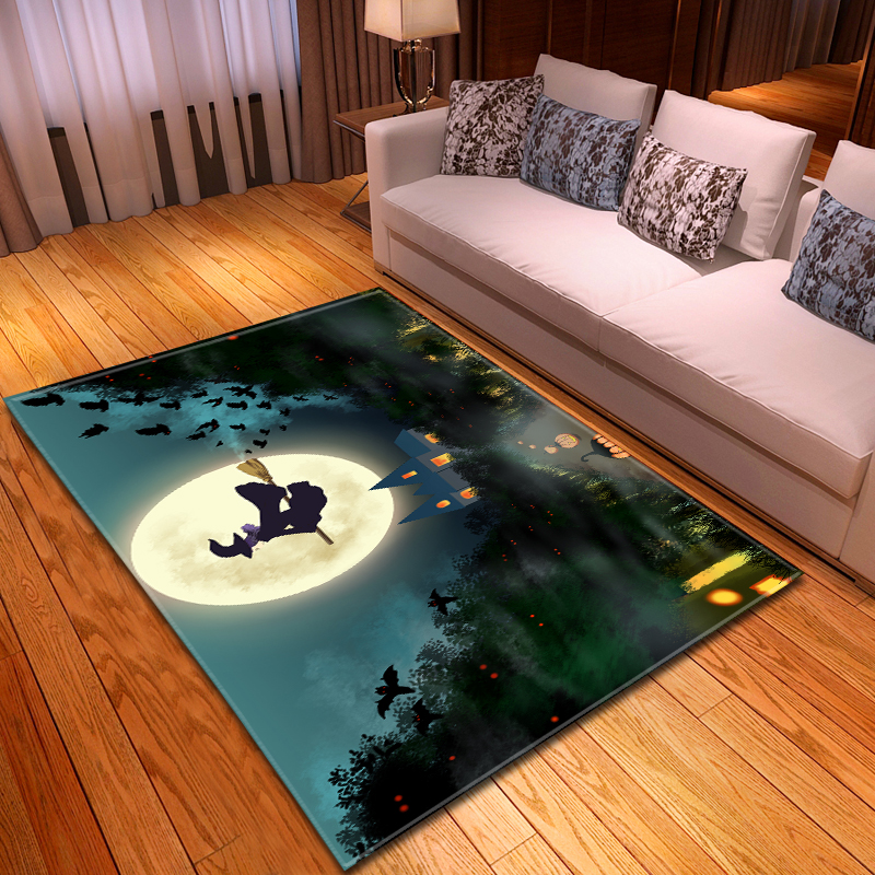 Halloween Printed Area Rugs Nordic Carpets Flannel Parlor Decor Floor Mat Rugs Witch Moon Large Rug Carpet Living Room, No-6
Halloween Printed Area Rugs Nordic Carpets Flannel Parlor Decor Floor Mat Rugs Witch Moon Large Rug Carpet Living Room, No-6