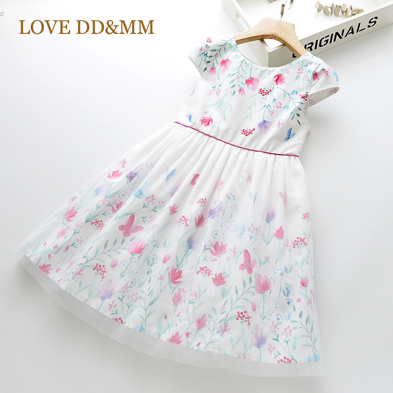 LOVE DD&MM Girls Dresses 2020 Summer New Children's Wear Girls Sweet Flower butterfly Splice Dress, White
LOVE DD&MM Girls Dresses 2020 Summer New Children's Wear Girls Sweet Flower butterfly Splice Dress, White